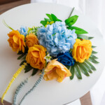 Синьо-золотий